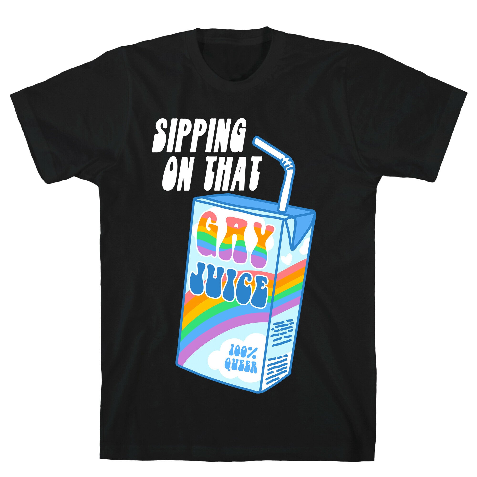 Gay Juice Juice Box T-Shirt